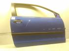 VW Polo 9N3 Tür vorn rechts Beifahrertür 3-türig summerblue LA5F Bj.2005