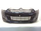 Citroen C4 2 original Stoßstange Stossfänger vorn dunkelblau KGN BJ2010