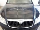 Skoda Octavia 2 1Z Facelift original Motorhaube schwarzmetallic LF9R BJ2008