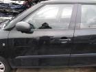 Skoda Fabia 2 5J Facelift Tür vorn links Fahrertür schwarzmetallic LF9R Bj.2012 Skoda Fabia 2 5J Facelift Tür vorn links Fahrertür schwarzmetallic LF9R Bj.2012