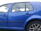 VW Golf 4 1J original Tür hinten links Fließheck LW5Z Jazz Blue Perl BJ2001