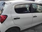 Citroen C1 II Tür hinten rechts weiss KWD Lipizzan White 5-türig BJ2014