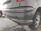 Peugeot 206 original Stoßstange Stoßfänger hinten thoriumgraumetallic KTH BJ2008