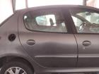 Peugeot 206 original Tür hinten rechts thoriumgraumetallic KTH BJ2008 Fließheck