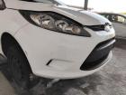 Ford Fiesta JA8 original Stossfänger Stoßstange vorn frostweiß BJ2009