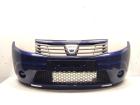 Dacia Sandero 1 original Stoßfänger Stoßstange vorn OV61H Blue Marine BJ2009