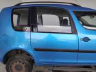 Skoda Roomster 5J Tür hinten rechts LF5S Indigoblaumetallic BJ2009