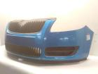 Skoda Roomster 5J original Stoßstange Stossfänger vorn beschädigt BJ2009 LF5S Indigoblaumetallic