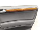 Audi Q7 4L original Türverkleidung Tür hinten rechts BOSE Kunstleder Sonnenrollo