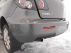 Mazda 3 BK orig Stoßfänger Stoßstange hinten 5türig Fließheck BJ2008 graumetallic
