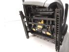Skoda Fabia 1 6Y Sitz vorn links Fahrersitz Stoff schwarz blau BJ2003