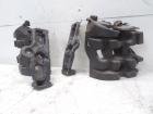 Peugeot 207 SW original Satz Stoßfängerhalter Führung hinten BJ2009