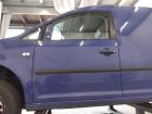 VW Caddy 2K Tür vorn links Fahrertür LA5C Surfblau BJ2009