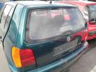 VW Polo 6N1 Heckklappe dragongreenmet. LC6P mit Heckscheibe Fließheck BJ1995 VW Polo 6N1 Heckklappe dragongreenmet. LC6P mit Heckscheibe Fließheck BJ1995