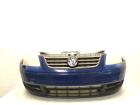 VW Touran 1T original Stoßstange Stoßfänger vorn mit SRA indienblau LL5M BJ2004 VW Touran 1T original Stoßstange Stoßfänger vorn mit SRA indienblau LL5M BJ2004
