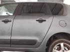 Citroen C3 Picasso Tür hinten links KTH Thoriumgraumetallic BJ2010 Citroen C3 Picasso Tür hinten links KTH Thoriumgraumetallic BJ2010
