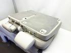 Audi Q7 4L BJ2006 2er Rücksitz Sitz links Leder hellgrau Isofix