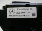 Mercedes C-Klasse W204 2048300590 Heizungsregulierung Klimabedienteil BJ2008