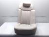 VW Phaeton GP3 Sitz hinten links mit Massagefunktion Leder beige Bj.2010