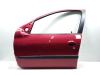 Peugeot 206 Kombi SW Tür vorn links Fahrertür weinrotmetallic EKQ luziferrot Bj.2005