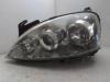 Opel Corsa C original Scheinwerfer links Halogen Elipsoid Linse Facelift BJ2004