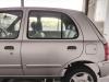 Nissan Micra K11 Tür hinten links 5-Türer KL0 silvermetallic 2.Facelift BJ2001 Nissan Micra K11 Tür hinten links 5-Türer KL0 silvermetallic 2.Facelift BJ2001